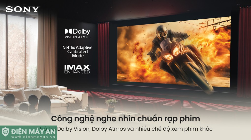 Google Tivi Sony 4K 100 inch K-100XR30M2